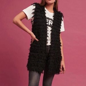 Anthropologie Harlyn Vera texture vest